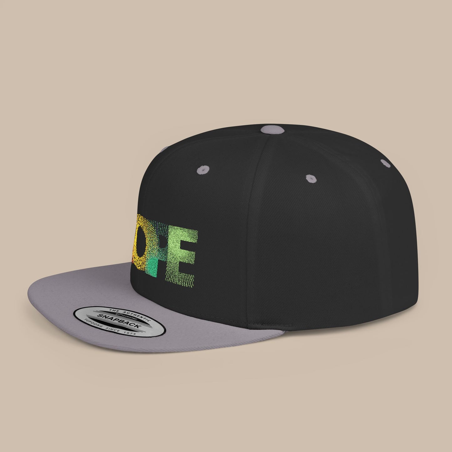 Flat Bill Snapback Cap - HOPE