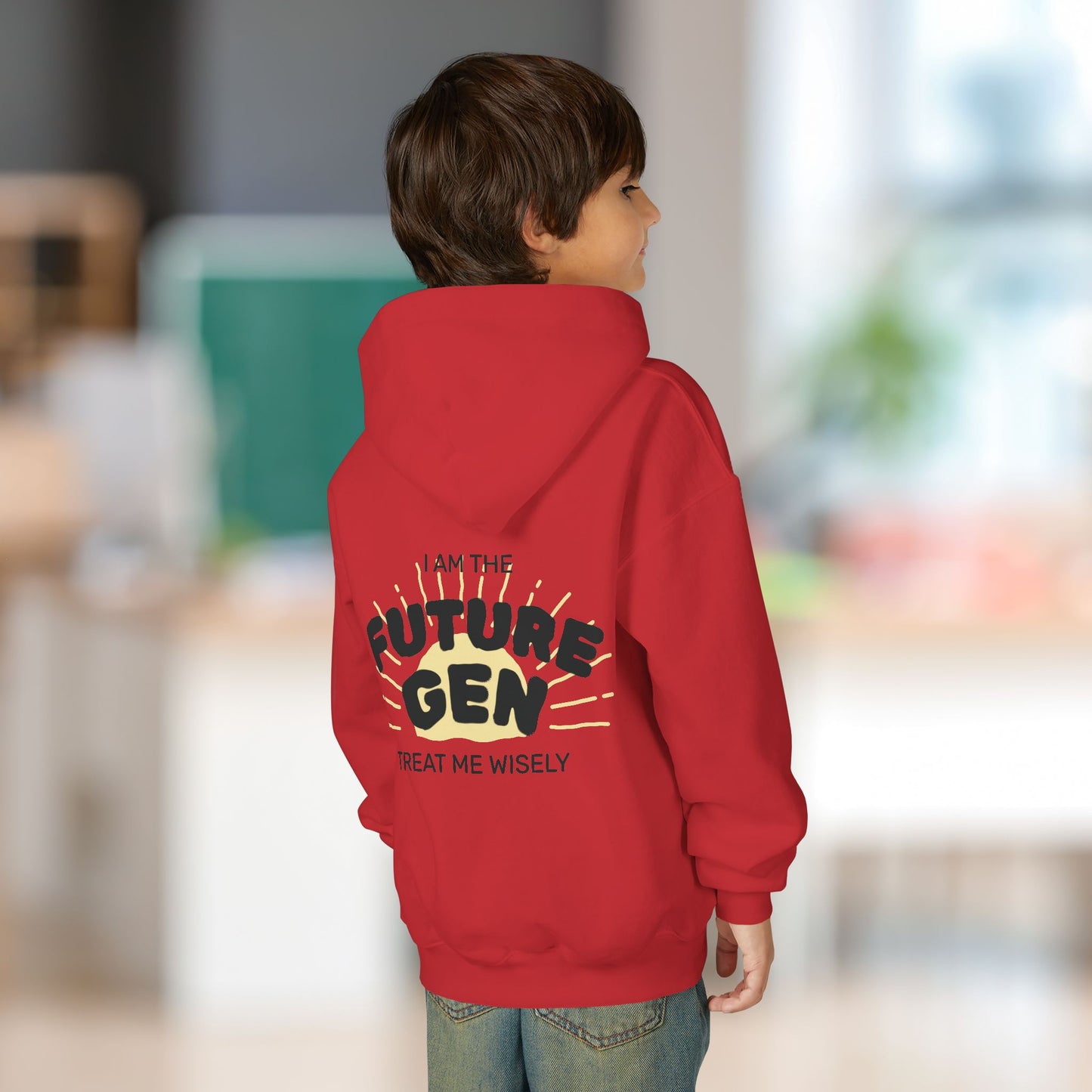 Kids Hoodie - Future Gen: Treat Me Wisely