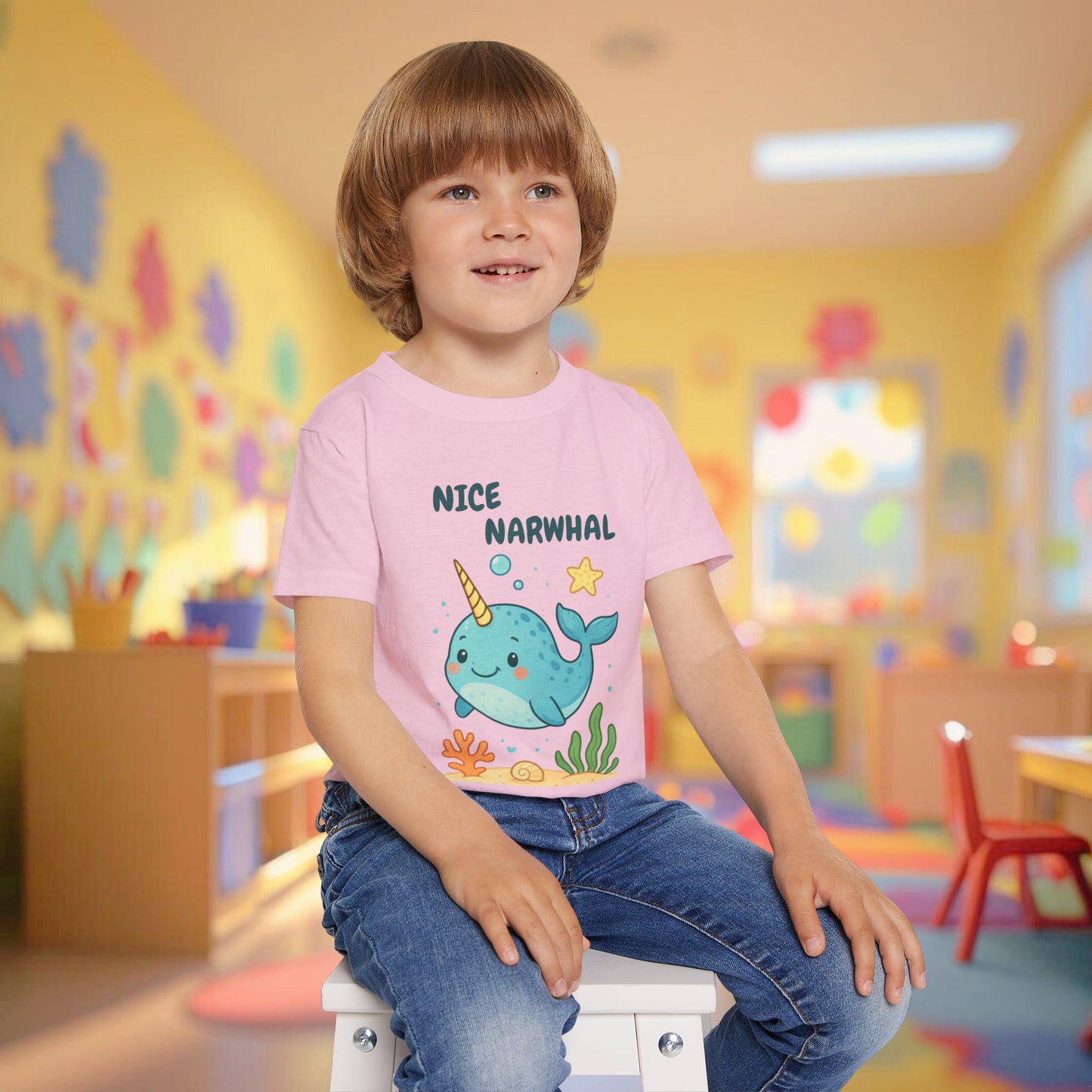 Toddler Tee - Nice Narwhal