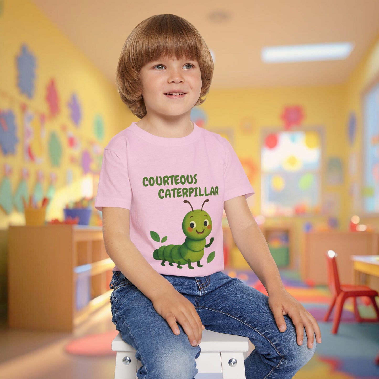 Toddler Tee - Courteous Caterpillar