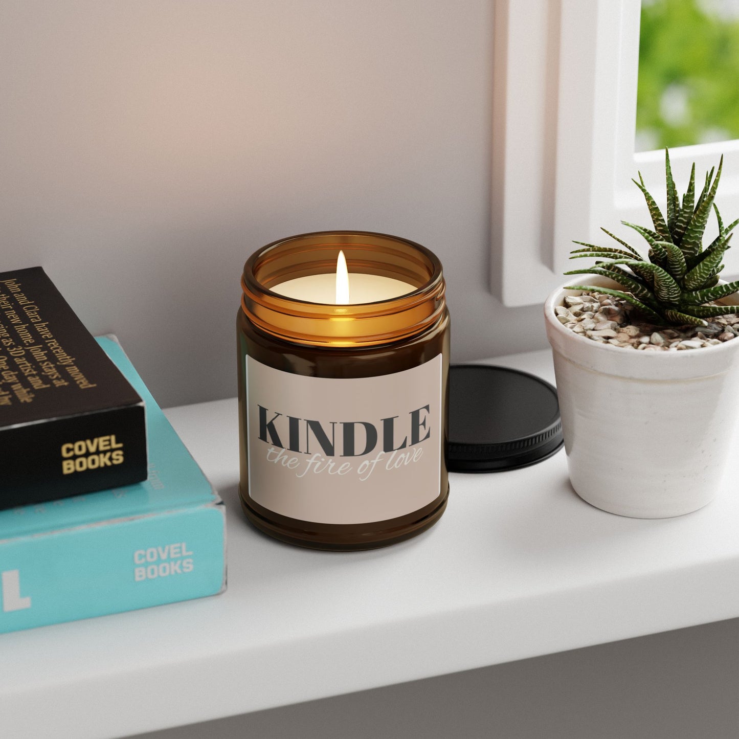 Scented Soy Candle - KINDLE