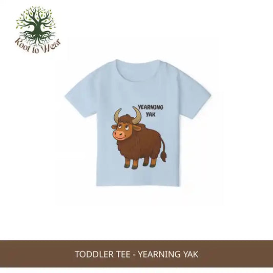 Toddler Tee - Yearning Yak by@Outfy