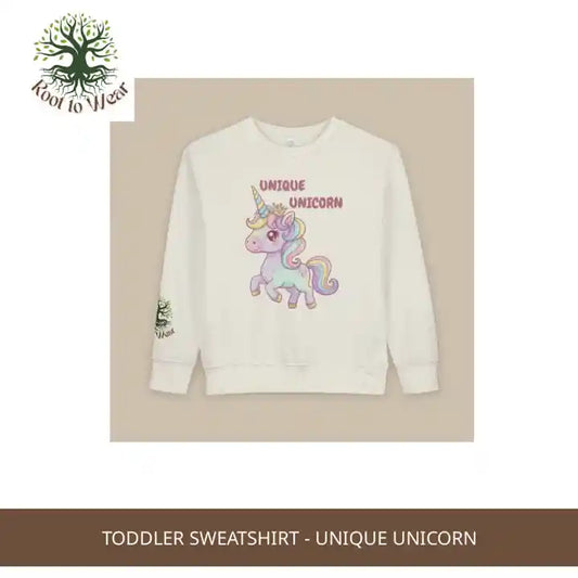 Toddler Sweatshirt - Unique Unicorn by@Outfy