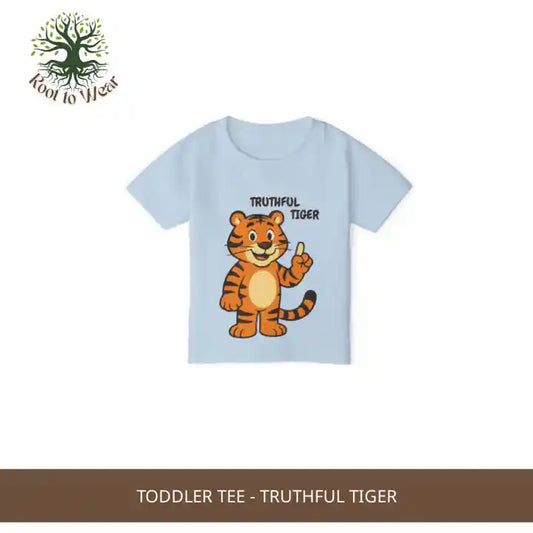 Toddler Tee - Truthful Tiger by@Outfy