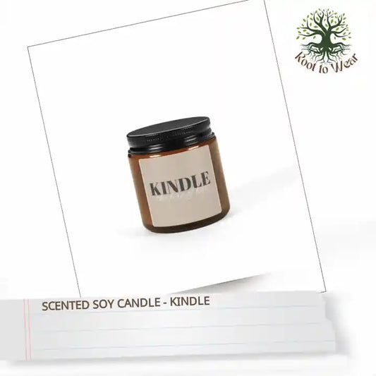 Scented Soy Candle - KINDLE by@Outfy