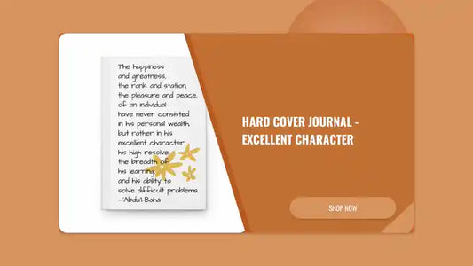 Hard Cover Journal - Excellent Character by@Outfy