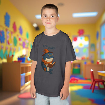 Comfy Kids Tee - Wise Whale v2.0