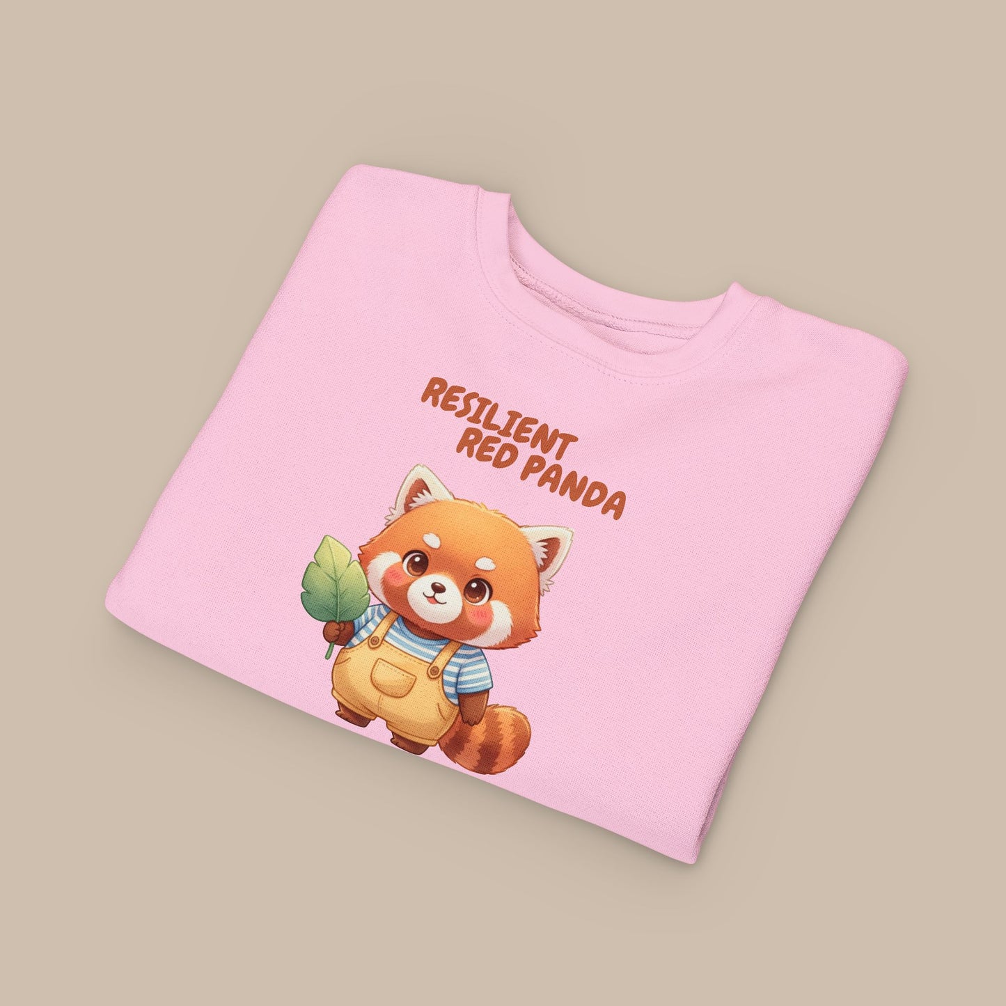 Toddler Sweatshirt - Resilient Red Panda