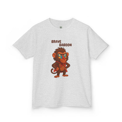 Comfy Kids Tee - Brave Baboon