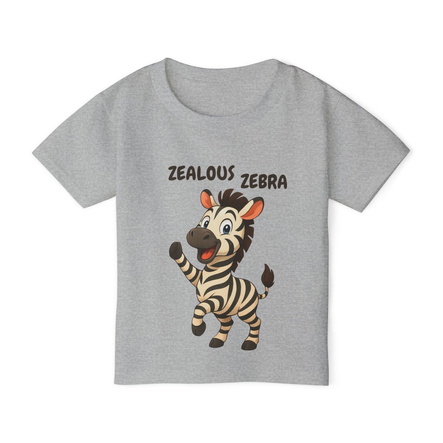 Toddler Tee - Zealous Zebra