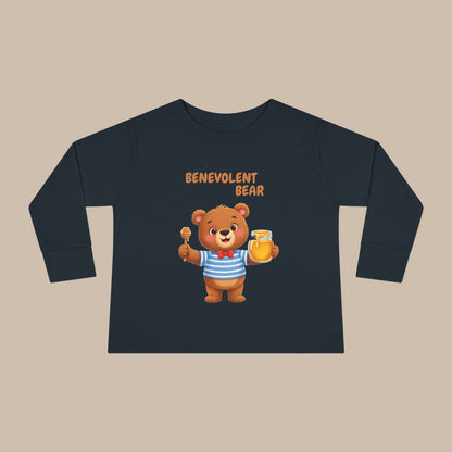 Toddler Long Sleeve Tee - Benevolent Bear