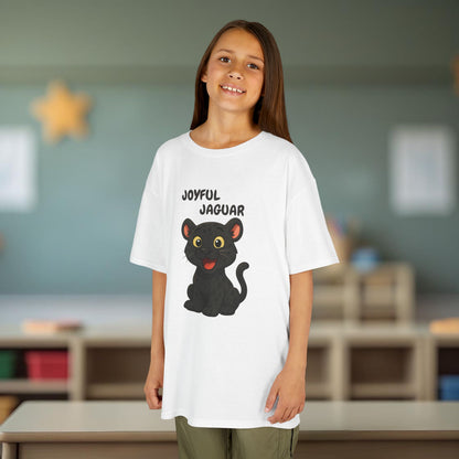Comfy Kids Tee - Joyful Jaguar