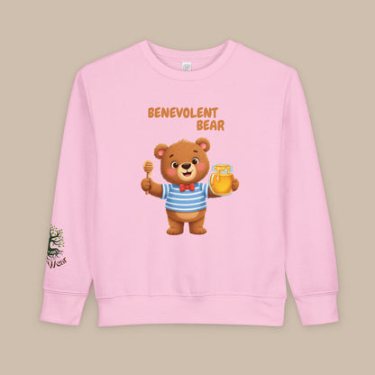 Toddler Sweatshirt - Benevolent Bear