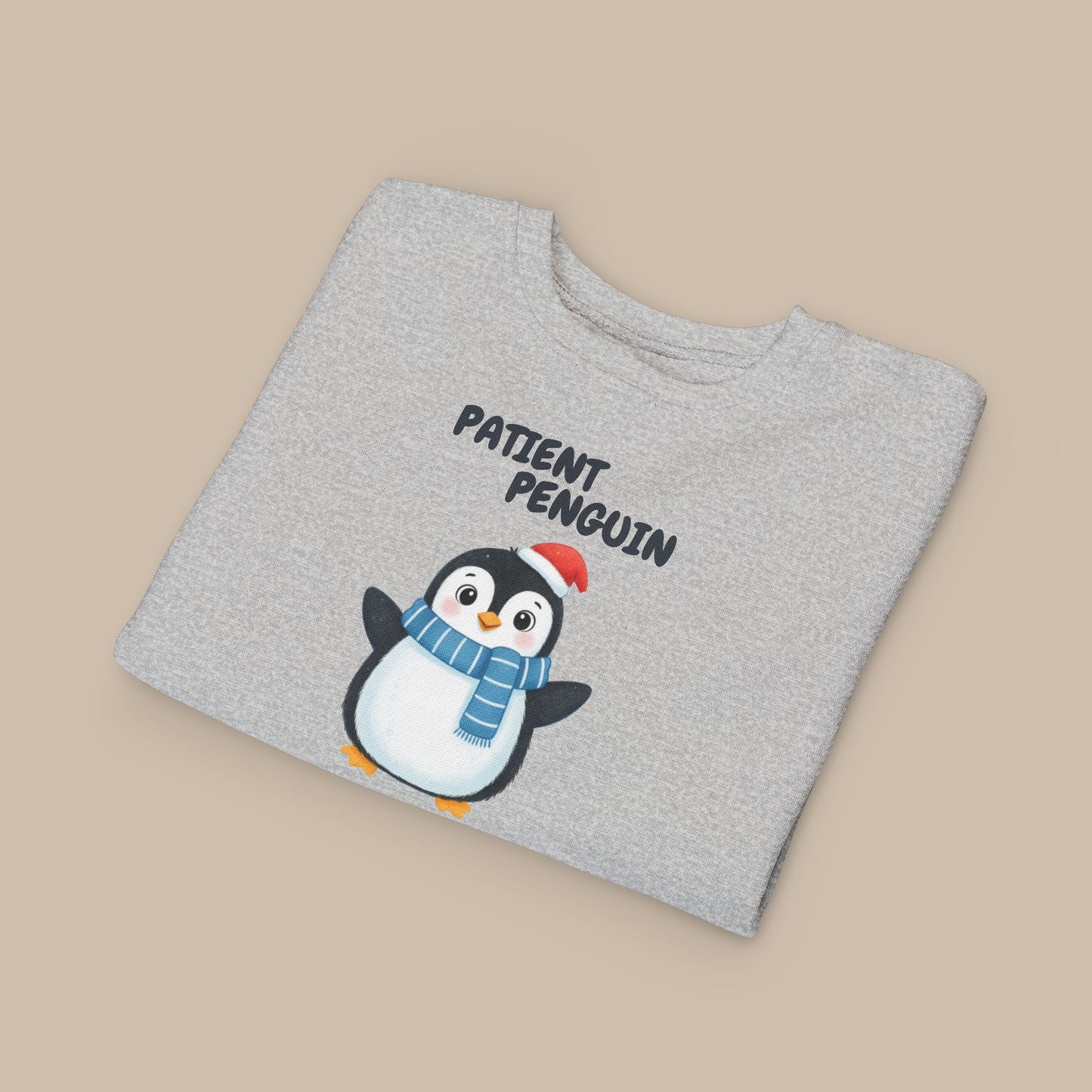 Toddler Sweatshirt - Patient Penguin