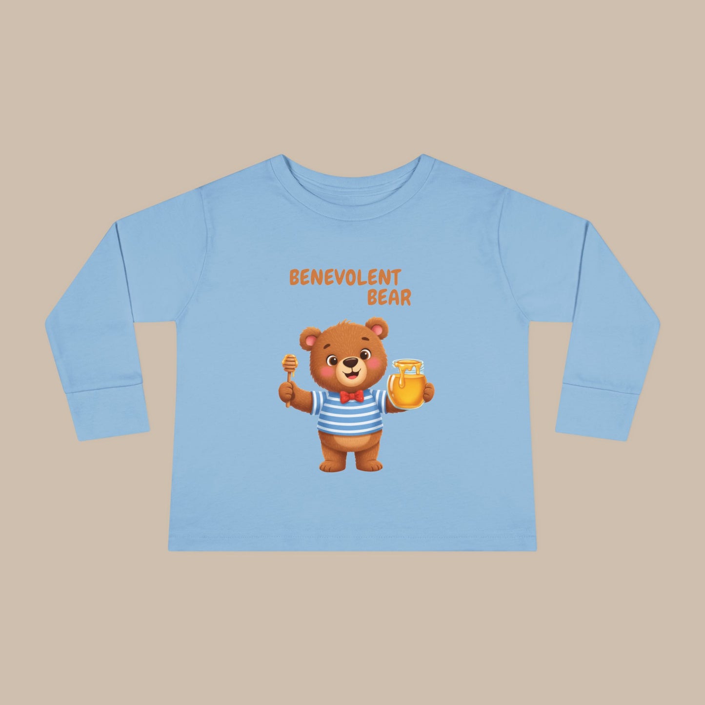 Toddler Long Sleeve Tee - Benevolent Bear