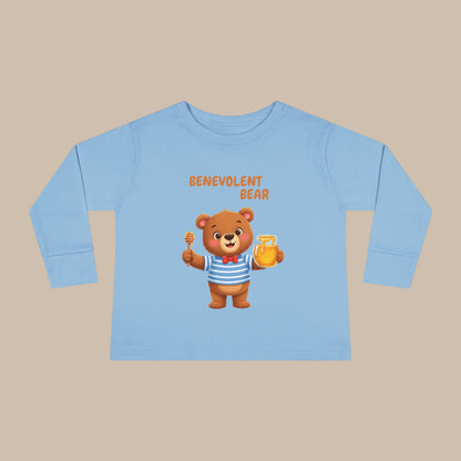 Toddler Long Sleeve Tee - Benevolent Bear