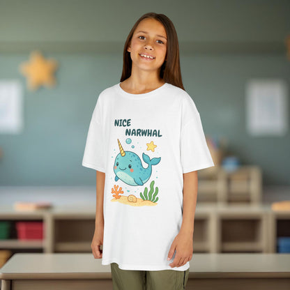 Comfy Kids Tee - Nice Narwhal