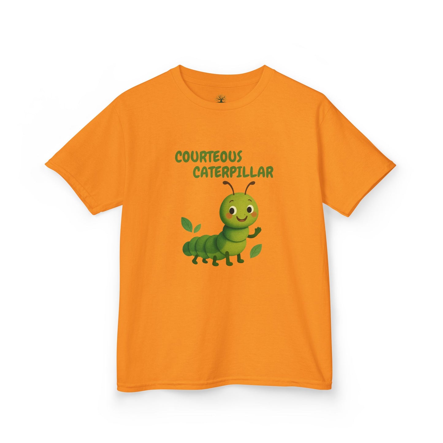 Comfy Kids Tee - Courteous Caterpillar