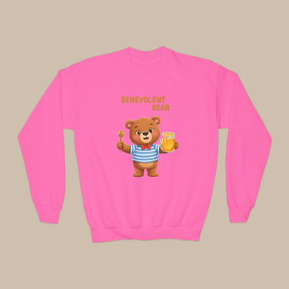 Comfy Kids Sweatshirt - Benevolent Bear