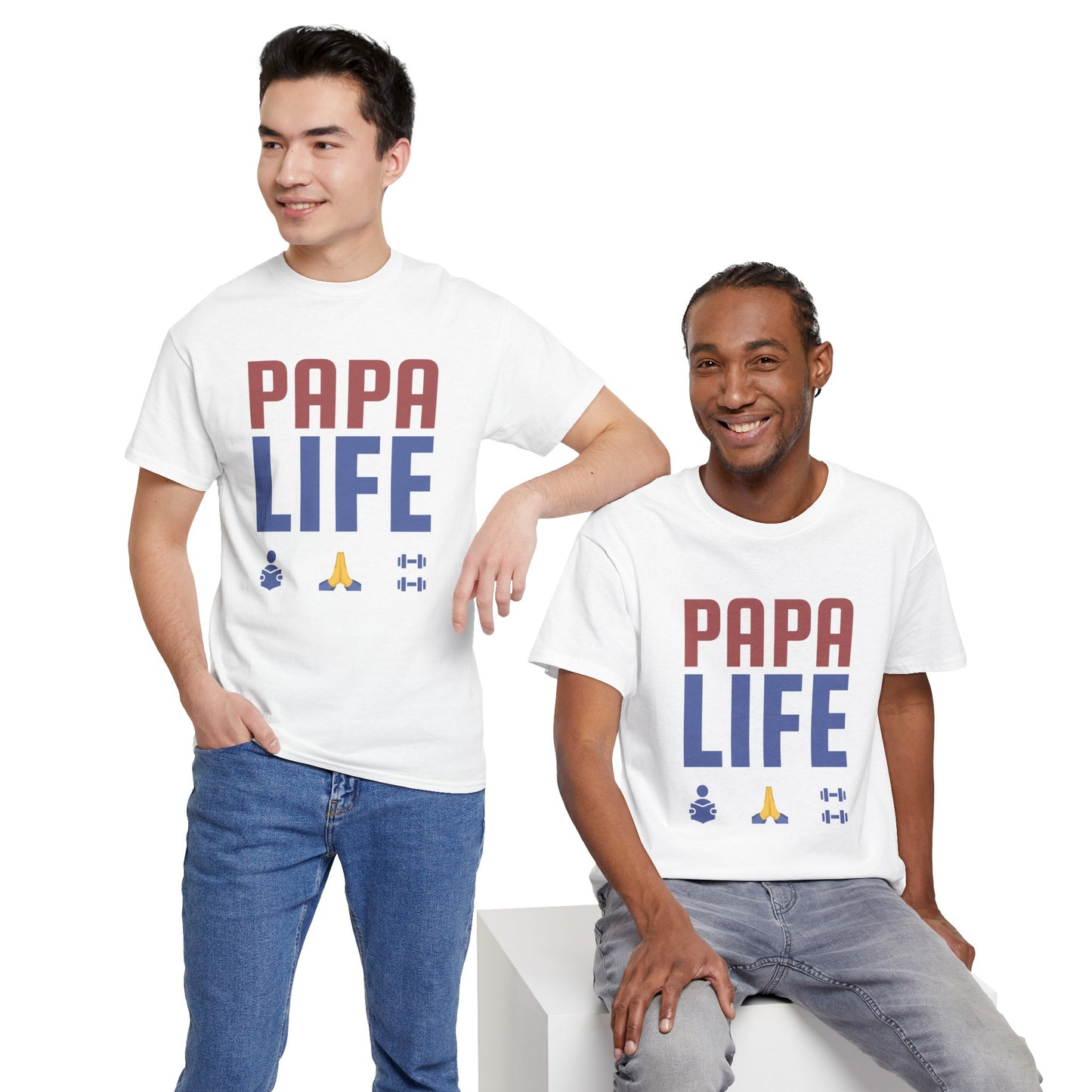 Comfy Cotton Tee - Papa Life