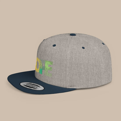Flat Bill Snapback Cap - HOPE