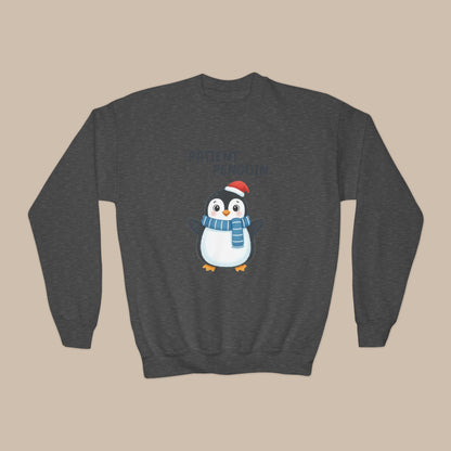 Comfy Kids Sweatshirt - Patient Penguin