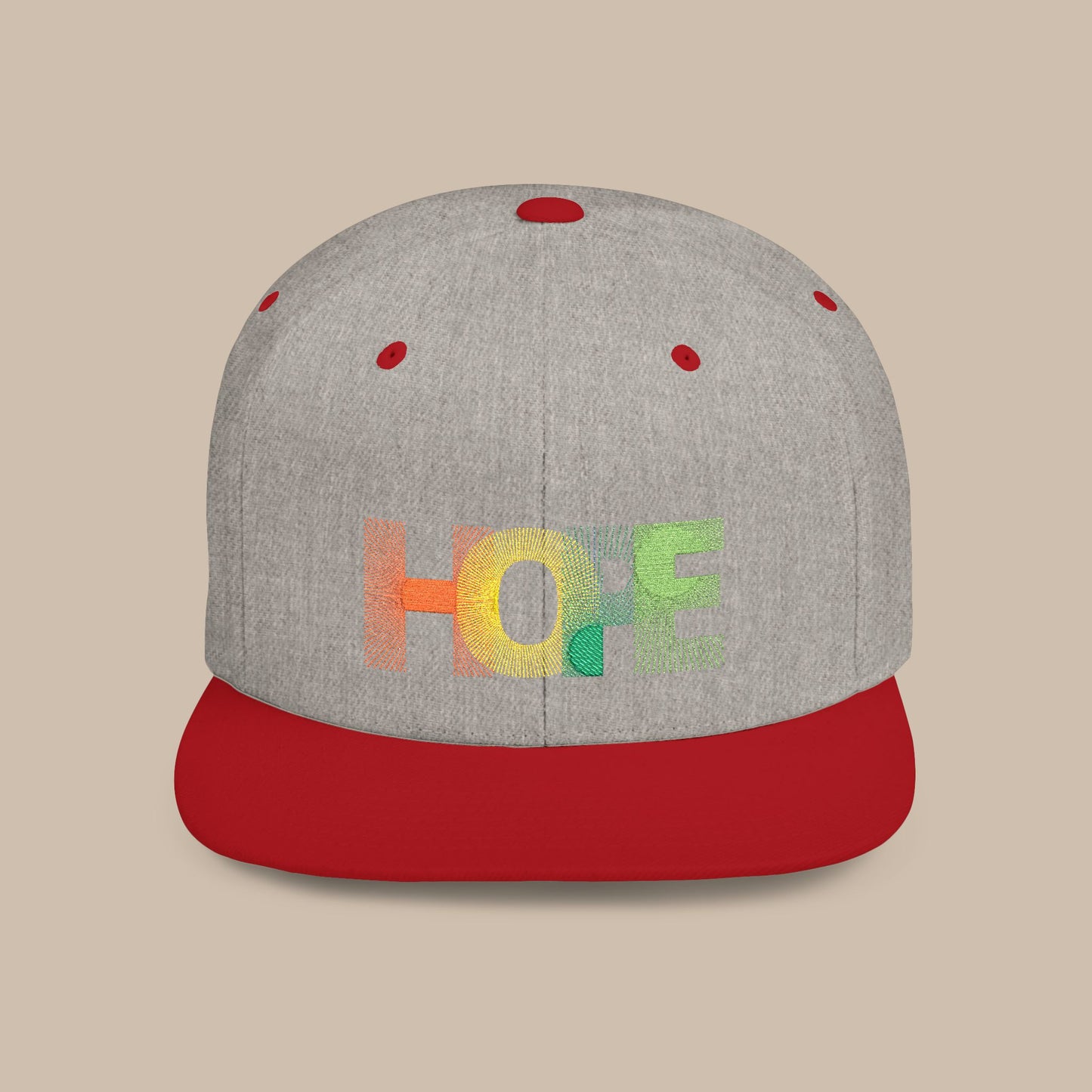 Flat Bill Snapback Cap - HOPE