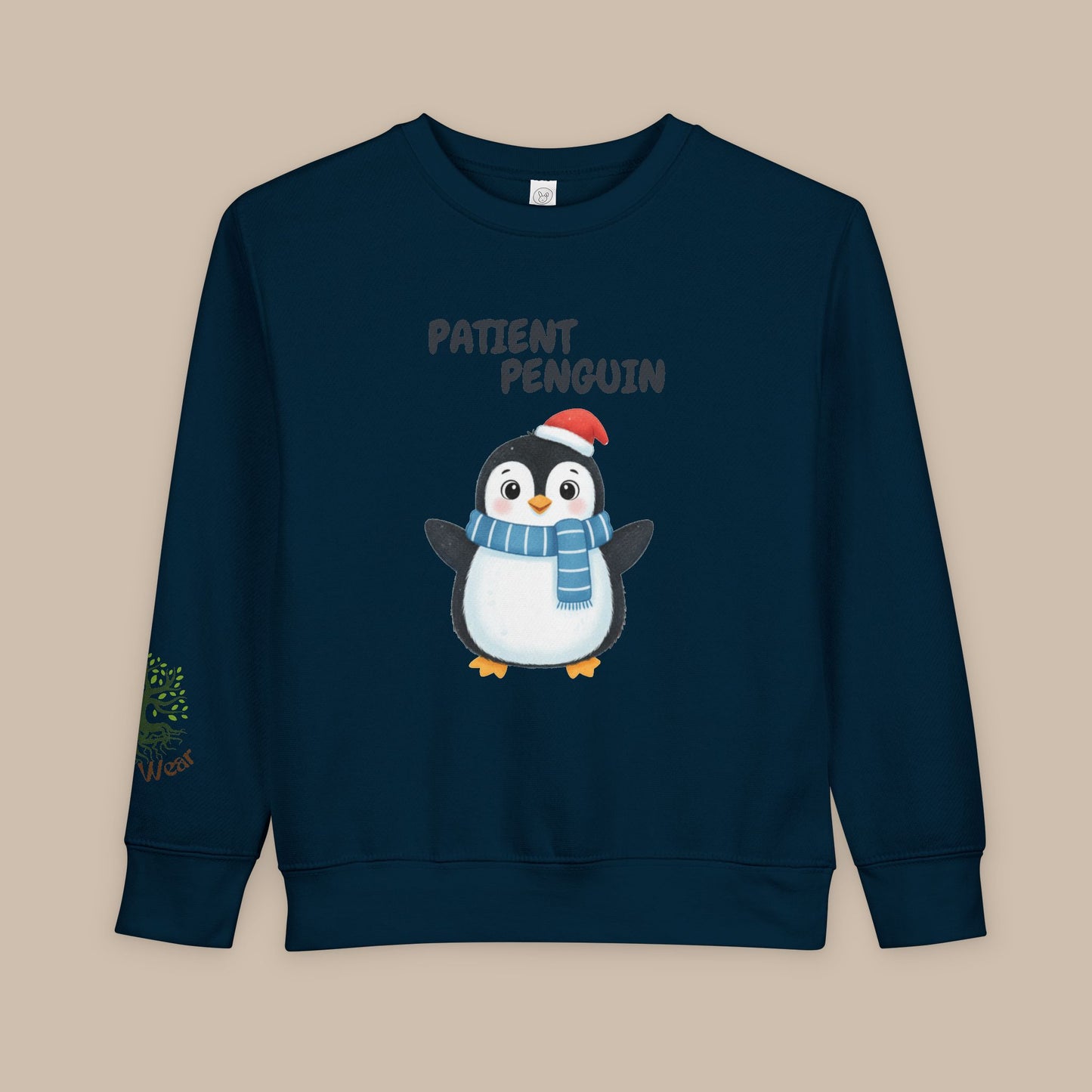 Toddler Sweatshirt - Patient Penguin