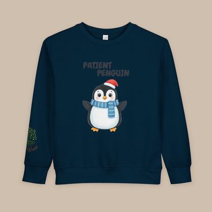 Toddler Sweatshirt - Patient Penguin