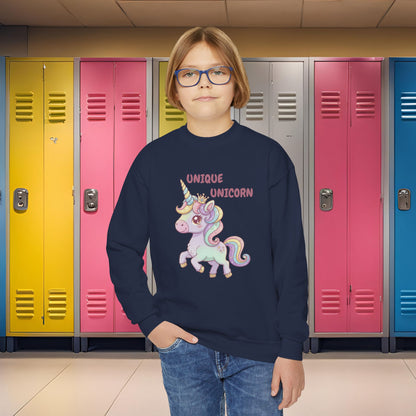 Comfy Kids Sweatshirt - Unique Unicorn