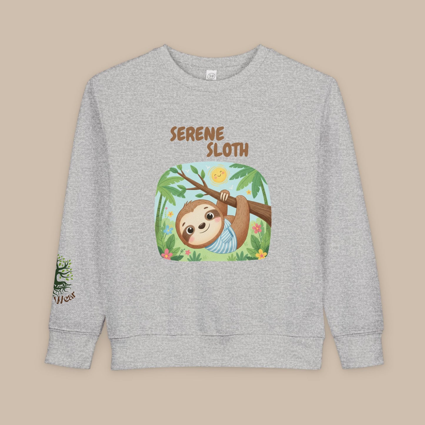 Toddler Sweatshirt - Serene Sloth
