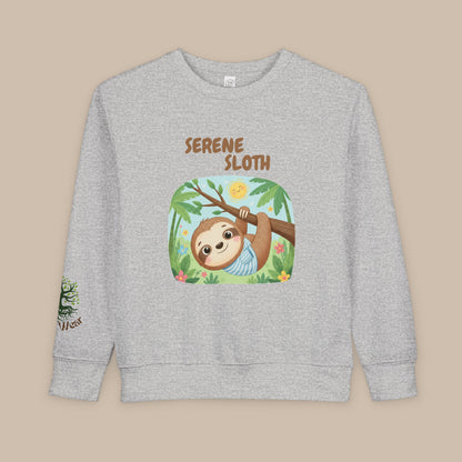 Toddler Sweatshirt - Serene Sloth