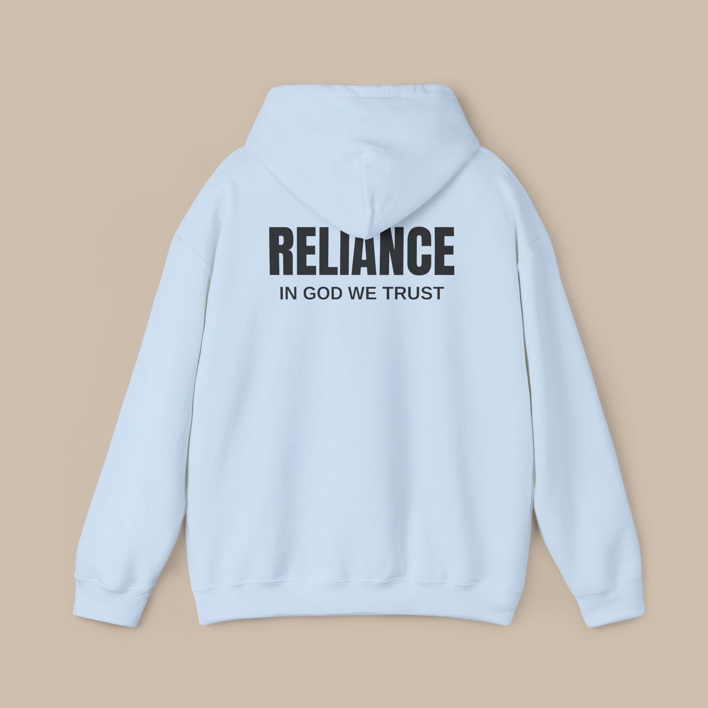 God Has Your Back Hoodie - RELIANCE: In God We Trust