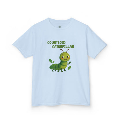 Comfy Kids Tee - Courteous Caterpillar