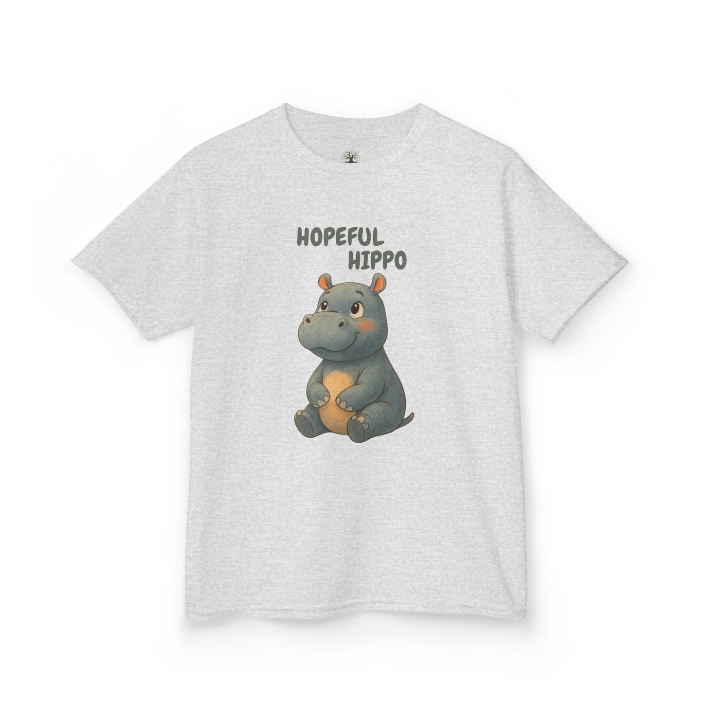 Comfy Kids Tee - Hopeful Hippo