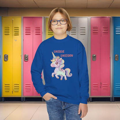 Comfy Kids Sweatshirt - Unique Unicorn