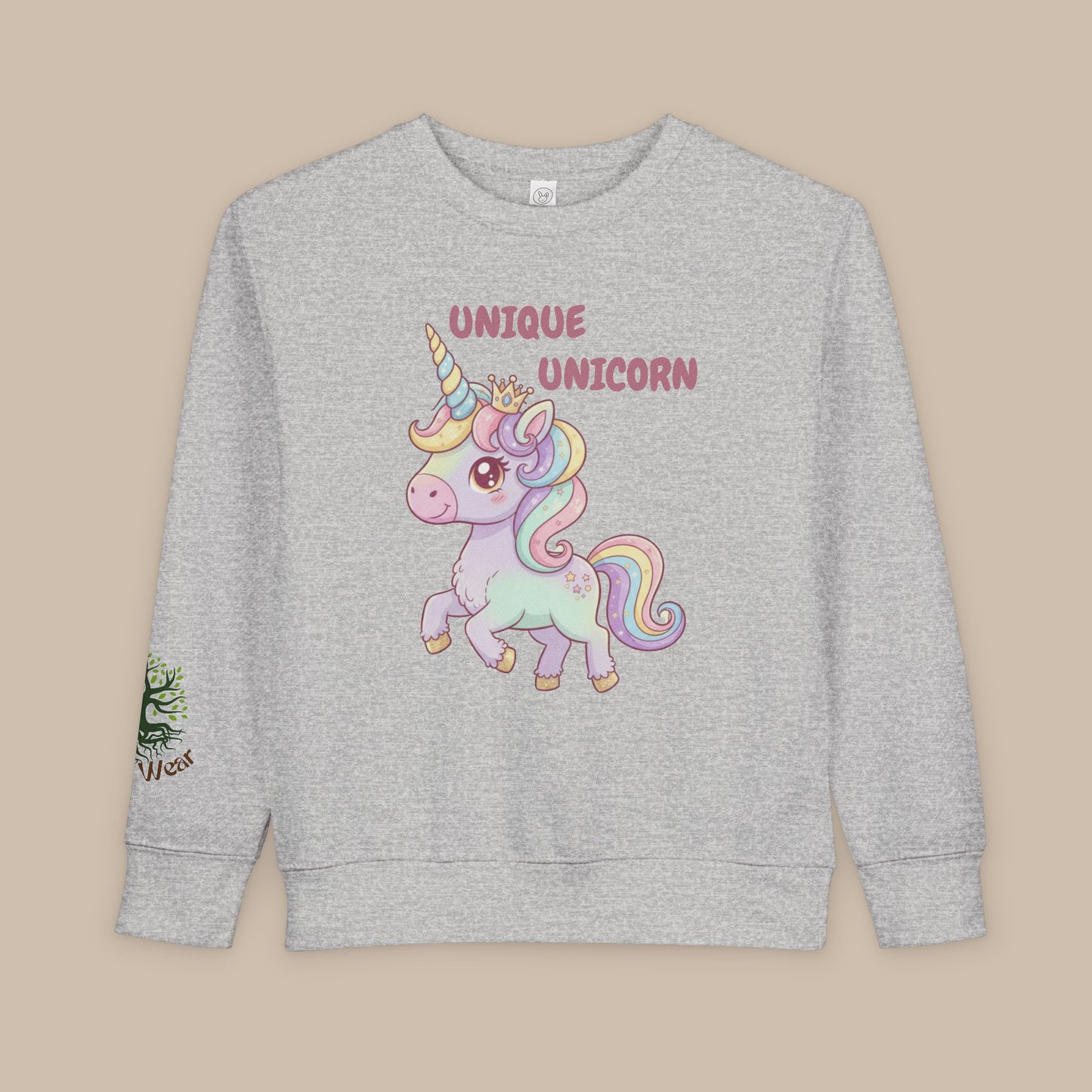 Toddler Sweatshirt - Unique Unicorn