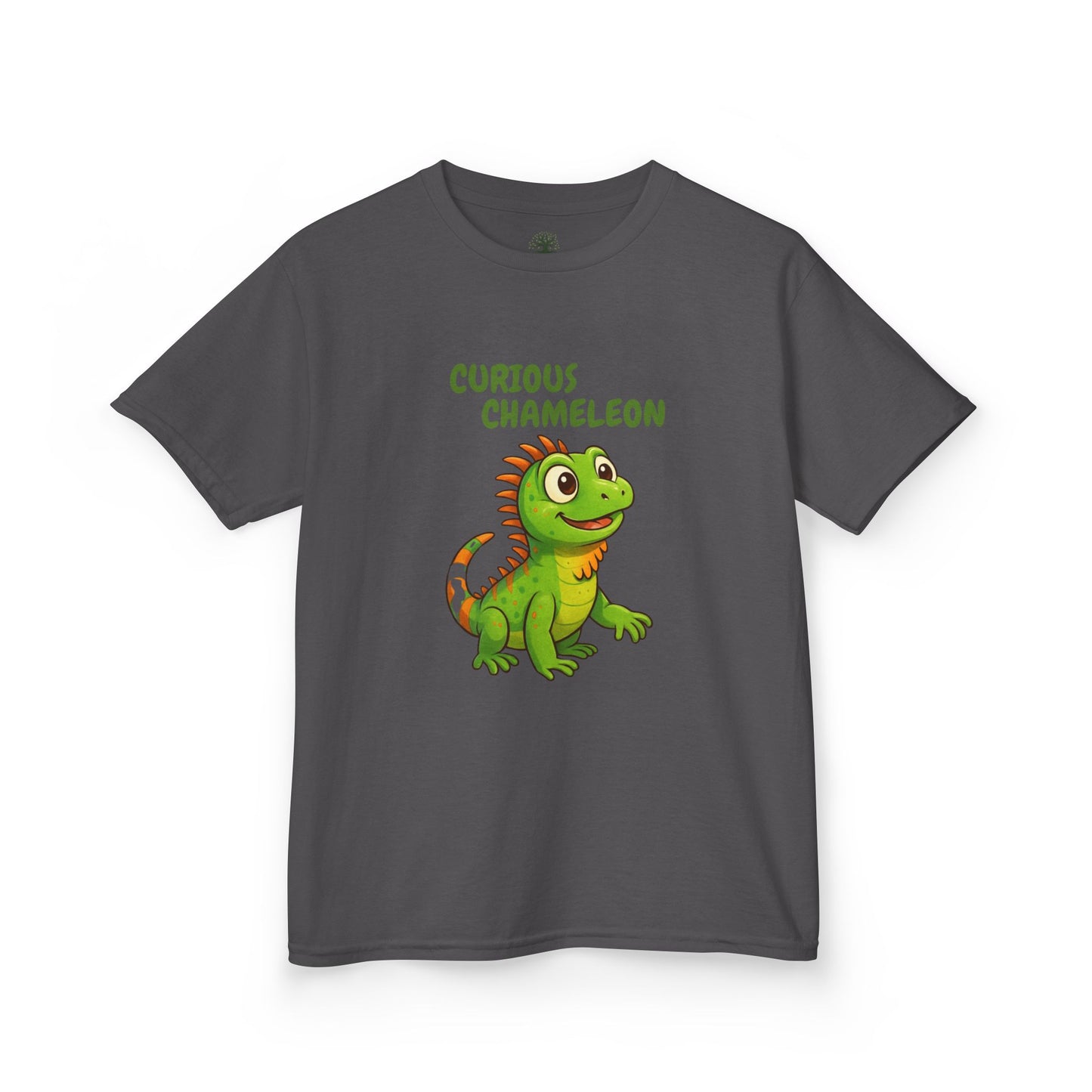 Comfy Kids Tee - Curious Chameleon