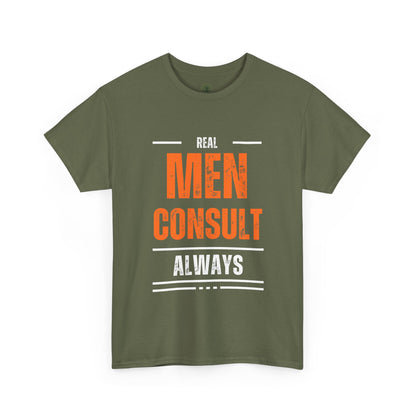 Comfy Cotton Tee - Men Consult