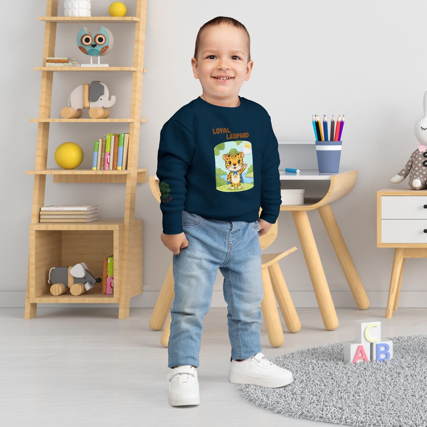 Toddler Sweatshirt - Loyal Leopard