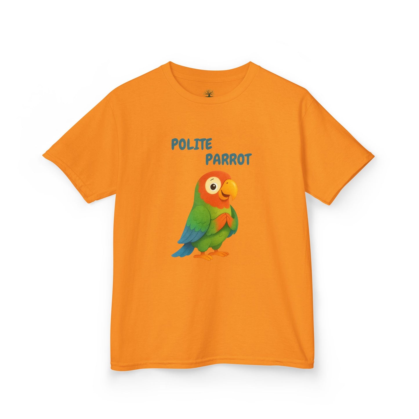 Comfy Kids Tee - Polite Parrot