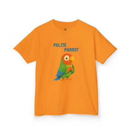Comfy Kids Tee - Polite Parrot