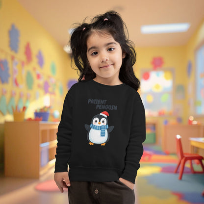 Toddler Sweatshirt - Patient Penguin