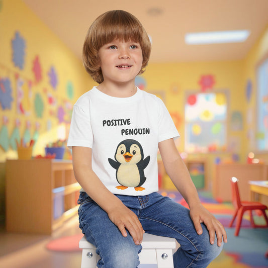 Toddler Tee - Positive Penguin