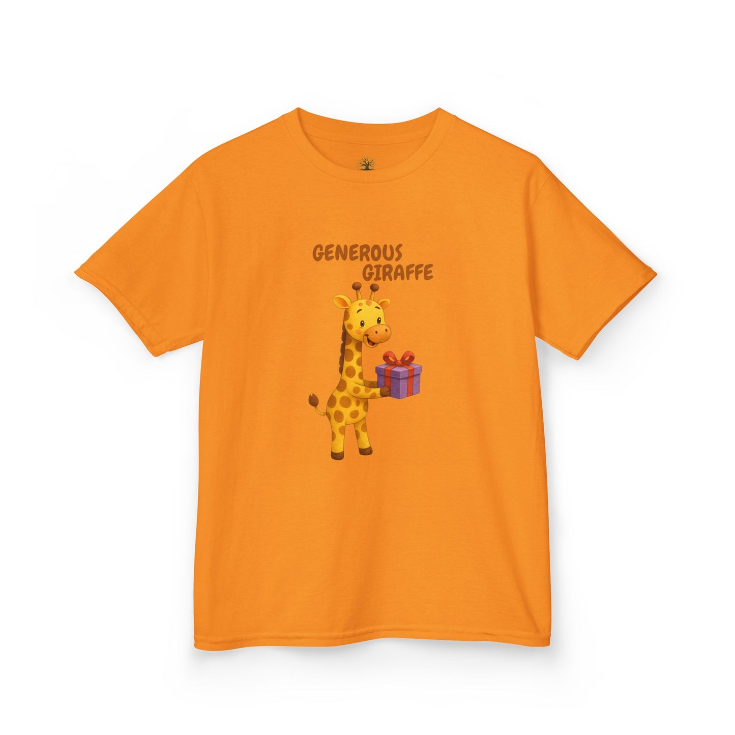 Comfy Kids Tee - Generous Giraffe