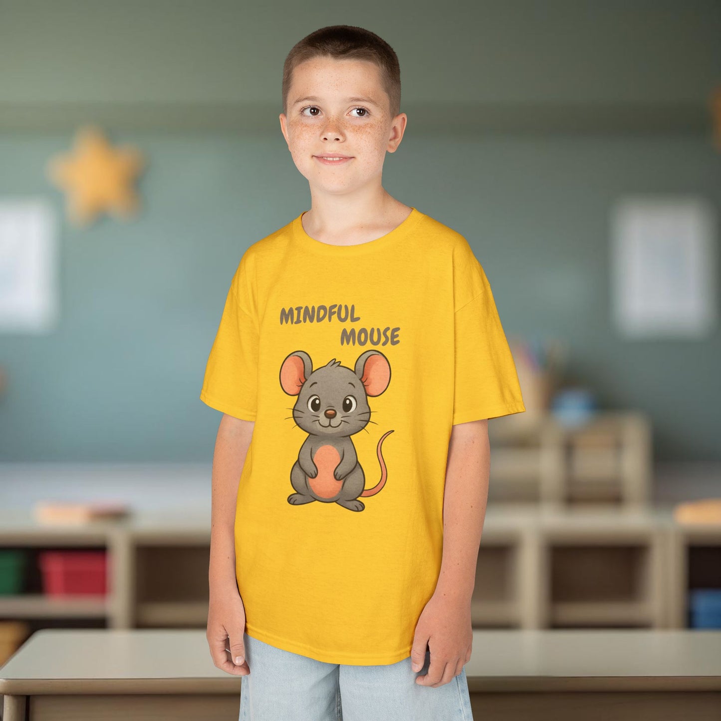 Comfy Kids Tee - Mindful Mouse