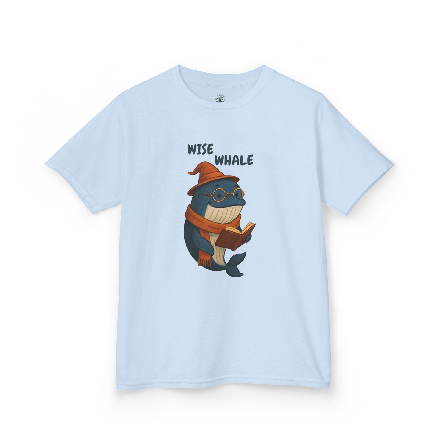 Comfy Kids Tee - Wise Whale v2.0