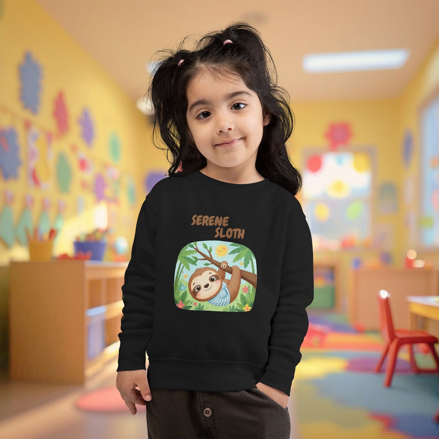 Toddler Sweatshirt - Serene Sloth