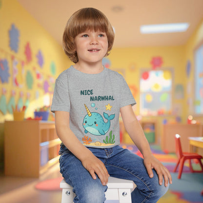 Toddler Tee - Nice Narwhal