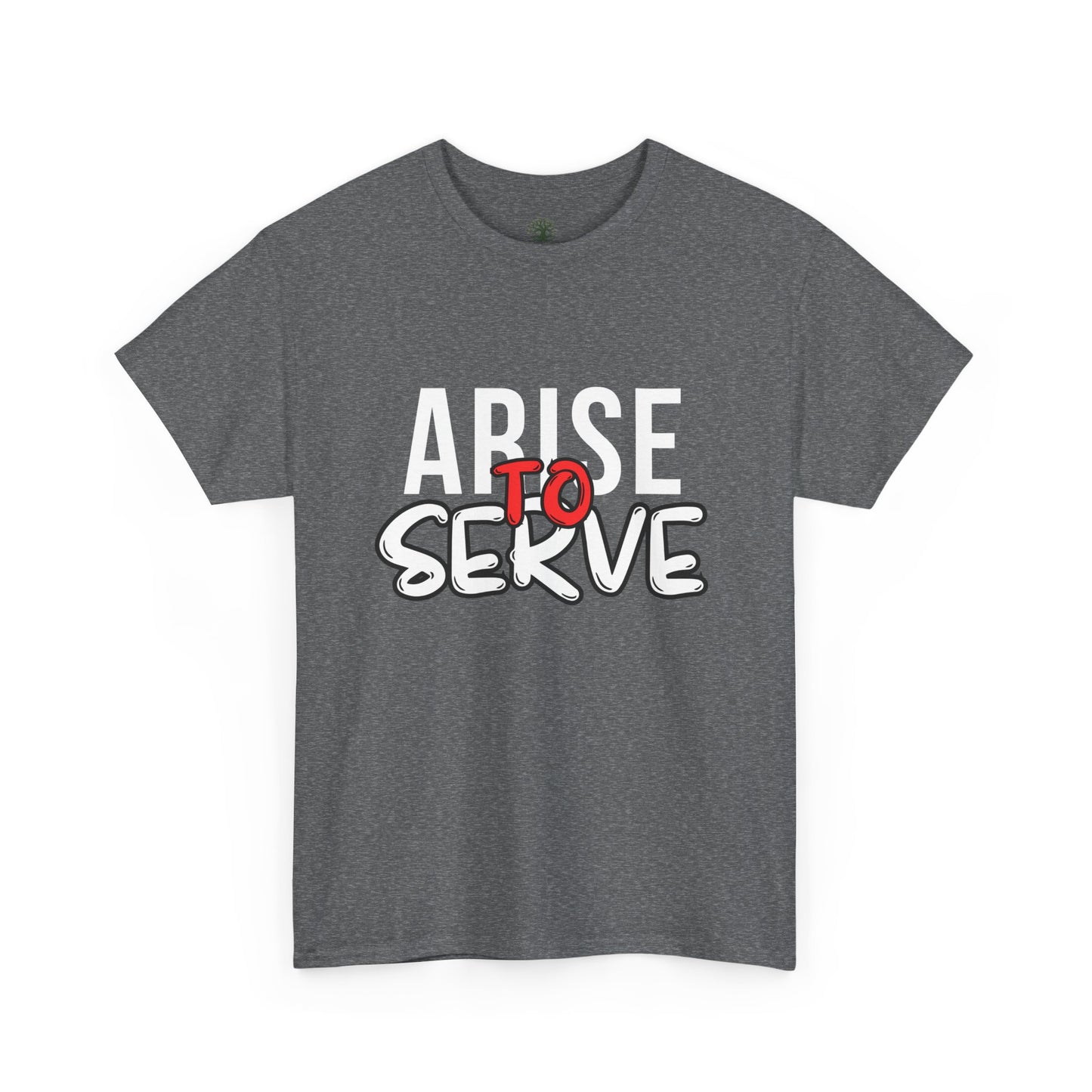 Comfy Cotton Tee - Arise to Serve
